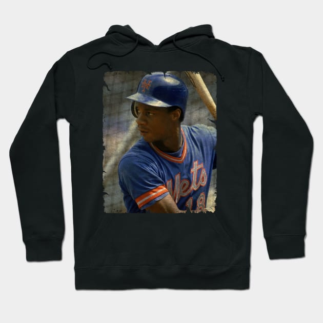 Darryl Strawberry in New York Mets Hoodie by PESTA PORA